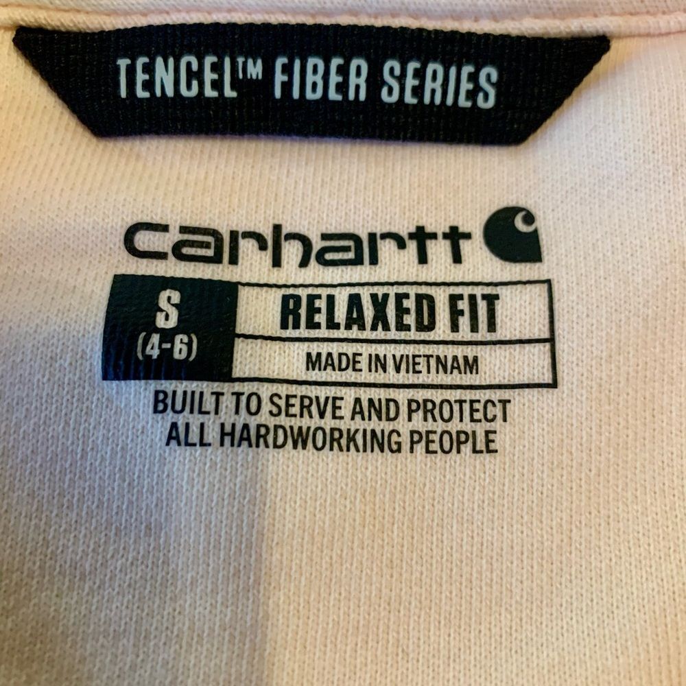 Carhartt Women's Relaxed Fit Midweight French Terry Crewneck Sweatshirt - Picture 9 of 11